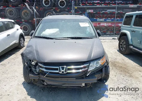 2014 Honda Odyssey Ex-L from USA, damaged, VIN 5FNRL5H6XEB089878